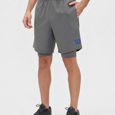 Bermuda 2 en 1 Wilson Basquetbol Transpirable Hombre