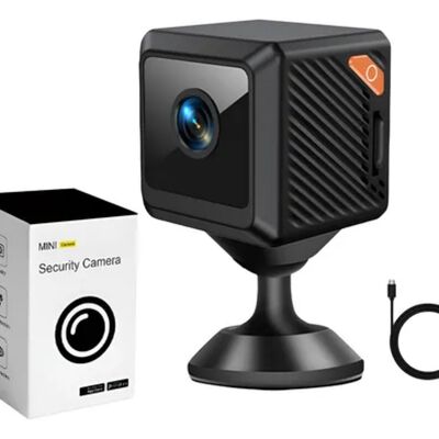 Mini C&aacute;mara Esp&iacute;a Wifi Full Hd 1080p Uhd Det Mov Y Vis Nocturna