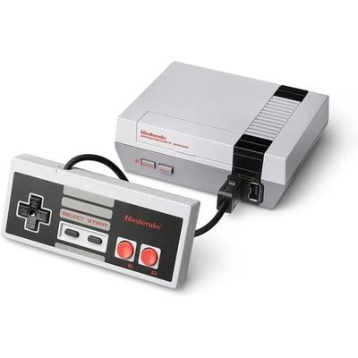 Consola Mini Nes Dos Controles 620 juegos - System