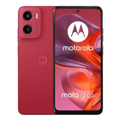 Celular Motorola G05 128GB 4GB RAM Rojo