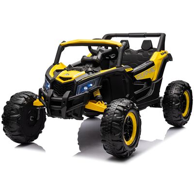 Montable Electrico para Ni&ntilde;os Recargable Control Remoto 12v - Amarillo