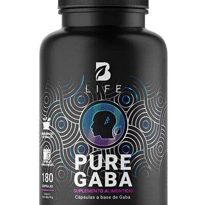 Gaba De 180 C&aacute;psulas De 500mg. Pure Gaba B Life