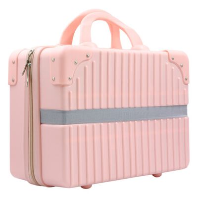Cosmetiquera Neceser Profesional 30cm Malet&iacute;n Maquillaje Rosa
