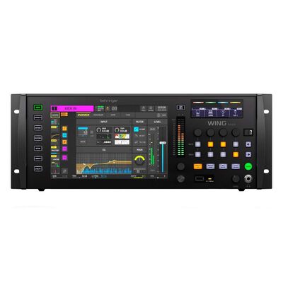 Mezcladora BEHRINGER WING RACK 48 Ch Pantalla Tactil 10.1