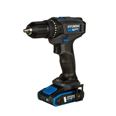 Taladro Atornillador Hyundai Inal&aacute;mbrico Dd20s-40tt Bater&iacute;a Li-ion 40n.m Azul 50 Hz/60 Hz