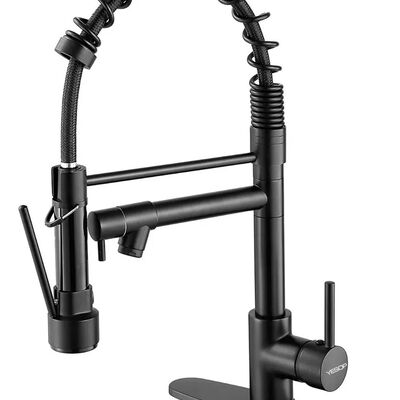 Grifo Monomando Fregadero Llave Mezcladora Para Cocina Negro