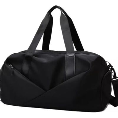 Maleta Deportiva Mochila Gimnasio Bolsa Gym Ejercicio Bolso Negro