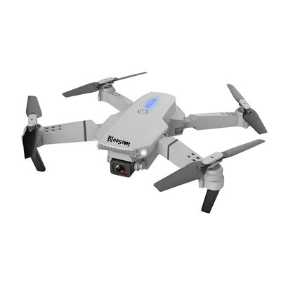 Control Remoto Drone Con Par C&aacute;mara 4k Quadcopter +2bater&iacute;a Gris