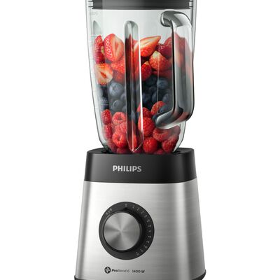 Licuadora Philips Serie 5000 de 1400 W con Jarra de Vidrio - HR2244/91