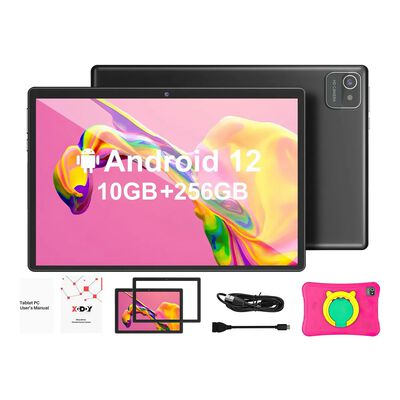 Tablet Con Funda Pad 10'' Android 64gb+4gb Memoria Ram Rosa Malubero