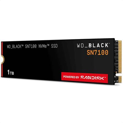 M.2 2280 SSD 1TB Western Digital WD Black SN7100 PCIe 4.0 NVMe WDS100T4X0E