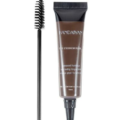 Gel Fijador Cejas Larga Duraci&oacute;n Tinte Para Ceja Impermeable 4#BRUNETTE CAF&Eacute;