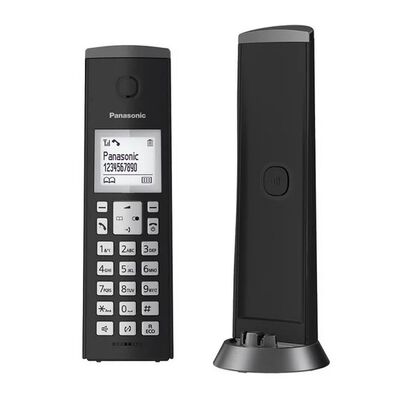 TELEFONO INALAMBRICO PANASONIC KXTGK210MEB NEGRO PIANO