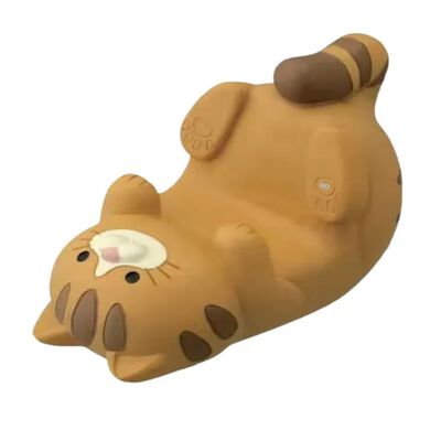 Soporte Para Celular De Gatito Base Adorable Y Funcional Cafe