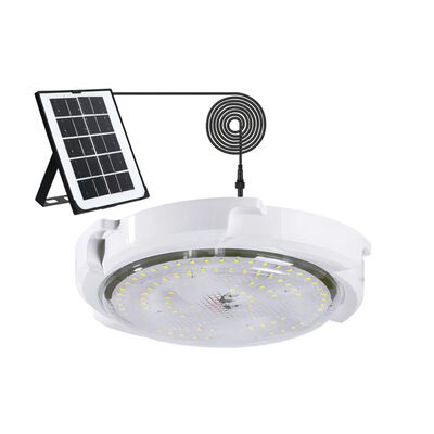 L&aacute;mparas Solar Jardin Luz De Techo Interior Exterior Blanco