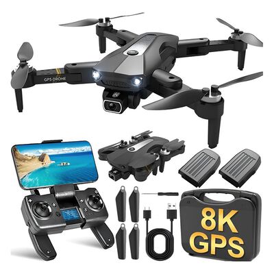 Drone Con C&aacute;mara Profesional 8k A Control Remoto Gps 5ghz Negro