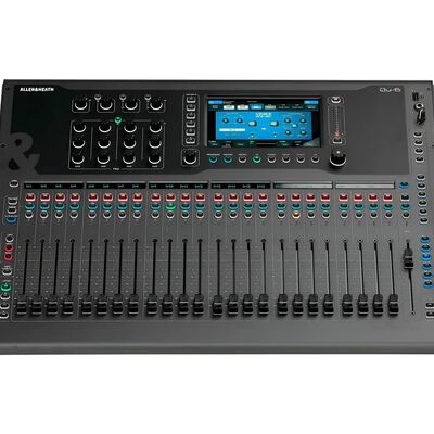 Mezcladora Digital ALLEN & HEATH QU-6 Con 24 Preamplificador