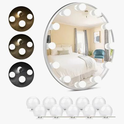 10 bombillas LED integradas