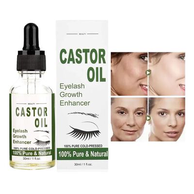 S&eacute;rum aceite de ricino 30 ml, crecimiento y nutrici&oacute;n de pesta&ntilde;as para piel normal