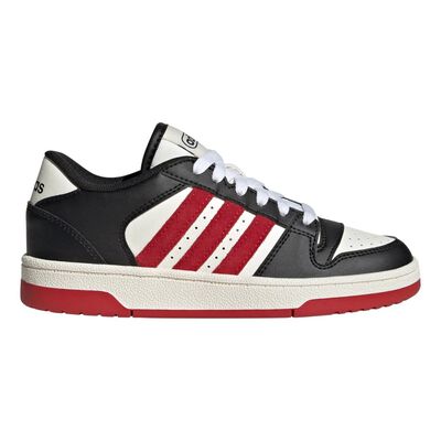 TENIS ADIDAS BREAK START J NEGRO-BLANCO --ROJO / JI0381