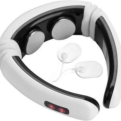 Masajeador El&eacute;ctrico De Pulso Para El Cuello, Masajeador Cervical Inteligente Multifunci&oacute;n Para Relajar El Cuello, Los Hombros Y La Espalda, Masajeador Muscular De 16 Grados De Fuerza Para Relajar.