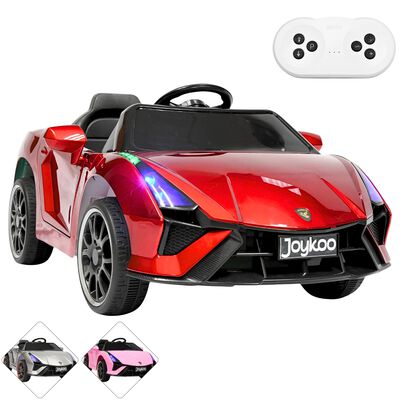 Montable Electrico para Ni&ntilde;os Carro Deportivo Bluetooth Luz Led Control Remoto 12v - Rojo