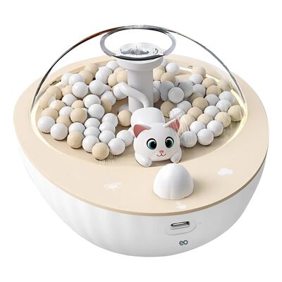 Humidificador De Aire Difusor De Aroma El&eacute;ctrico 220ml Beige