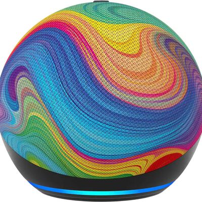 Bocina Inteligente Amazon Echo Dot 5ta Generaci&oacute;n Con Arcoiris
