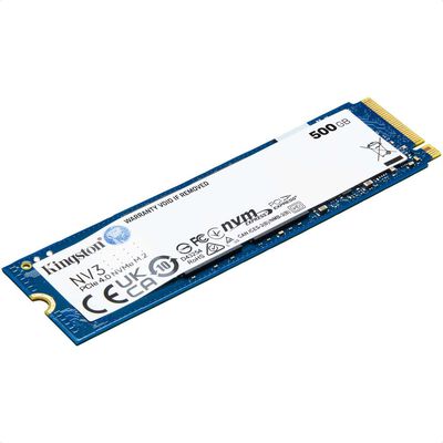 M.2 2280 SSD 500GB Kingston NV3 PCIe 4.0 NVMe SNV3S/500G