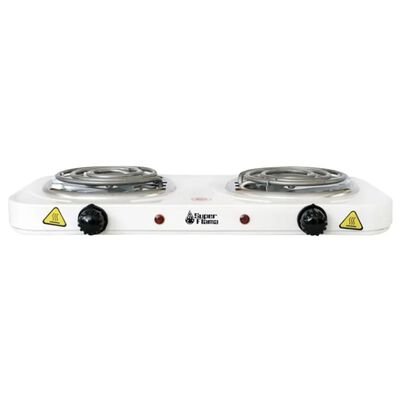 Parilla El&eacute;ctrica De Mesa Con 2 Quemadores Super Flama 2RTB