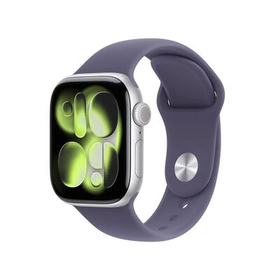 Apple Watch S11 GPS 42mm Plata Correa Morado Niebla S M