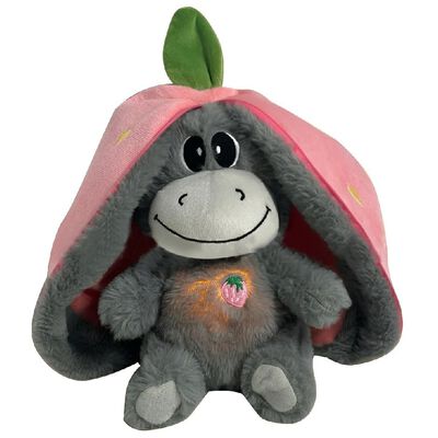 Peluche Burro Rosa Anti-Estr&eacute;s Respiraci&oacute;n