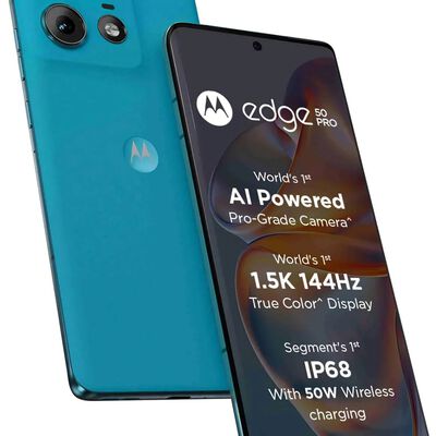 Motorola Edge 50 PRO 5G 512GB 12RAM Color Azul Nuevo Libre