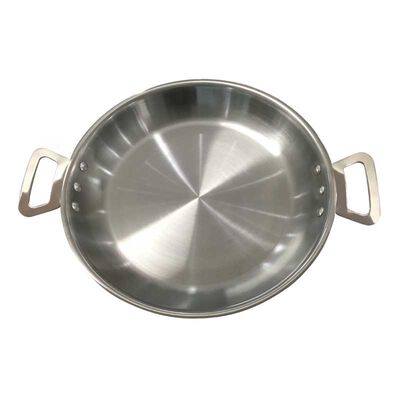 Paellera de Acero Inoxidable M&ouml;ven 26 cm &ndash; Profesional, Resistente y de Alta Durabilidad