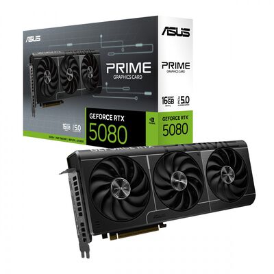 Tarjeta de Video ASUS NVIDIA GeForce RTX 5080 PRIME, 16GB 256-bit GDDR7, PCI Express 5.0