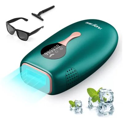 Depiladora L&aacute;ser Corporal Modo Frio color verde fuerte 127V