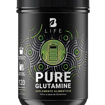 Glutamina Micronizada 120 Servicios. B Life Pure Glutamine. Sabor 600 gr