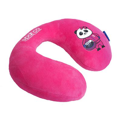 Almohada de viaje para cuello Sparco Rosa
