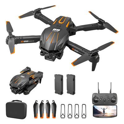 Drone Mini Ourlife D88 Negro Hover Autom&aacute;tico Con 2 Bater&iacute;as