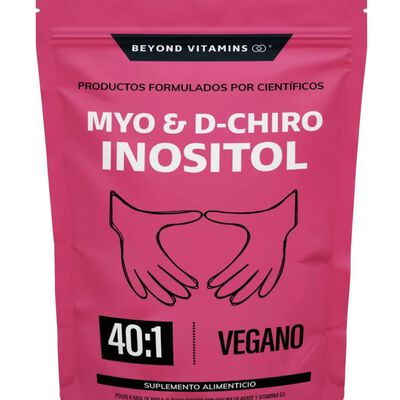 Myo Y D-chiro Inositol Premium Mujer Fortificado Con Zinc, Acido Folico, Inulina De Agave, Vitamina D3 Y Selenio