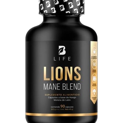 Hongo Melena de Le&oacute;n con 90 C&aacute;psulas
