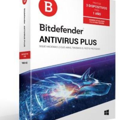 Bitdefender Antivirus Plus - 3 dispositivos | 1 a&ntilde;o de Suscripci&oacute;n