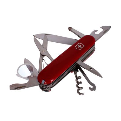Navaja de bolsillo mediana con lupa con 16 funciones Explorer | Victorinox 1.6703
