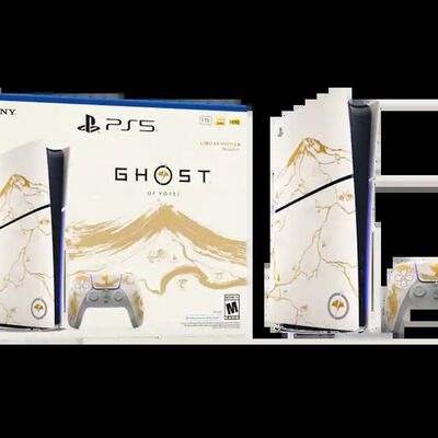 Consola Playstation Sony 5 Edici&oacute;n Limitada Ghost of Yotey