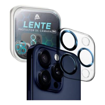 Mica De Camara Cristal Templado Deluxe Compatible Para iPhone 15 Pro / 15 Pro Max Diferentes Colores Excelente Accesorio