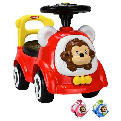 Montable Correpasillos para Ni&ntilde;os Luz Sonido Seguro Anticaidas - Rojo