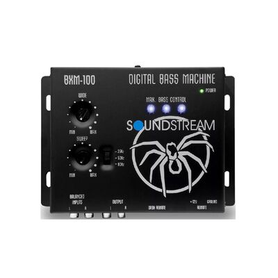 Epicentro Restaurador De Bajos (graves) Soundstream Bmx-100 Negro .