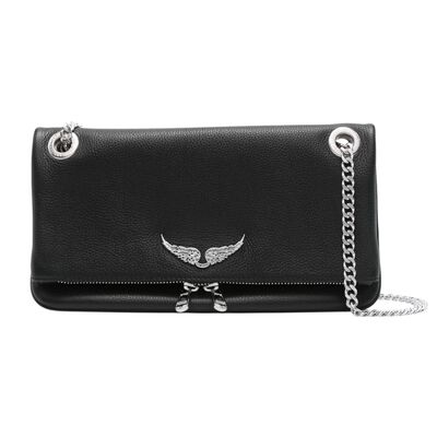 Bolsa crossbody Zadig&Voltaire Rock ll de piel granulada