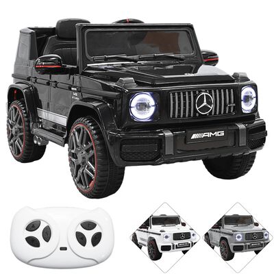 Camioneta Montable El&eacute;ctrica AMG Mercedes Benz G-63 para Ni&ntilde;os 12V Bluetooth Apto a partir de 3 a&ntilde;os - Negro