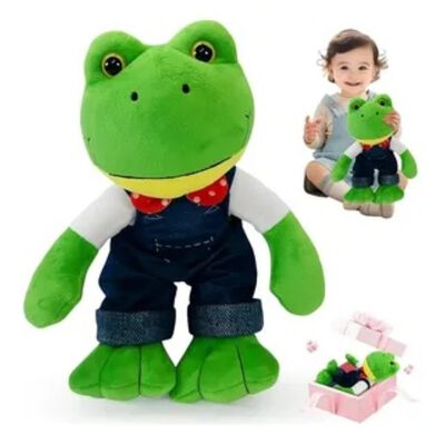 Peluche Rana Rene 30cm Verde